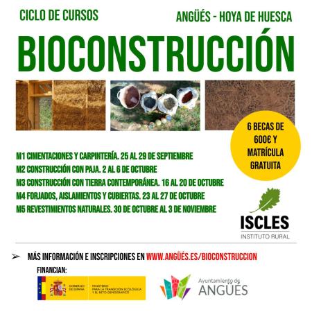 Imagen Ciclo de cursos. Técnicas constructivas de bioconstrucción